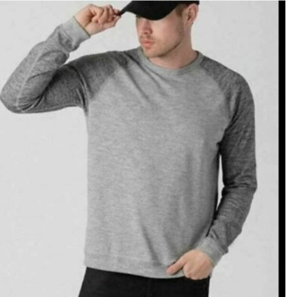 Rag and Bond Mens Standard Issue colorblock sweatshirt Size Large